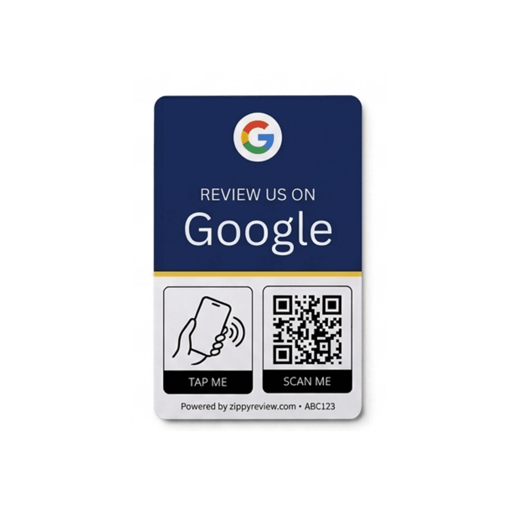 Google review card