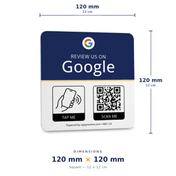 Google Review Plaque view 5