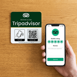 TripAdvisor Review Plaque view 3