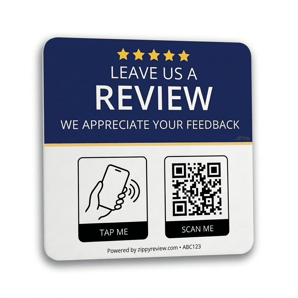 Universal review plaque
